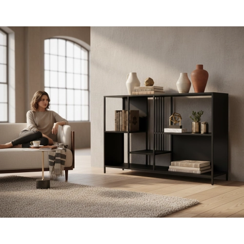 REGAŁ NA KSIĄŻKI METALOWE   RNK-185